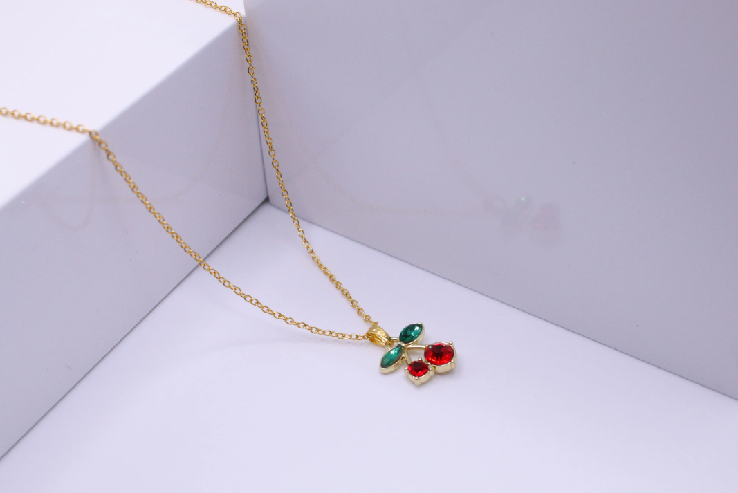 Cherry Charm Necklace