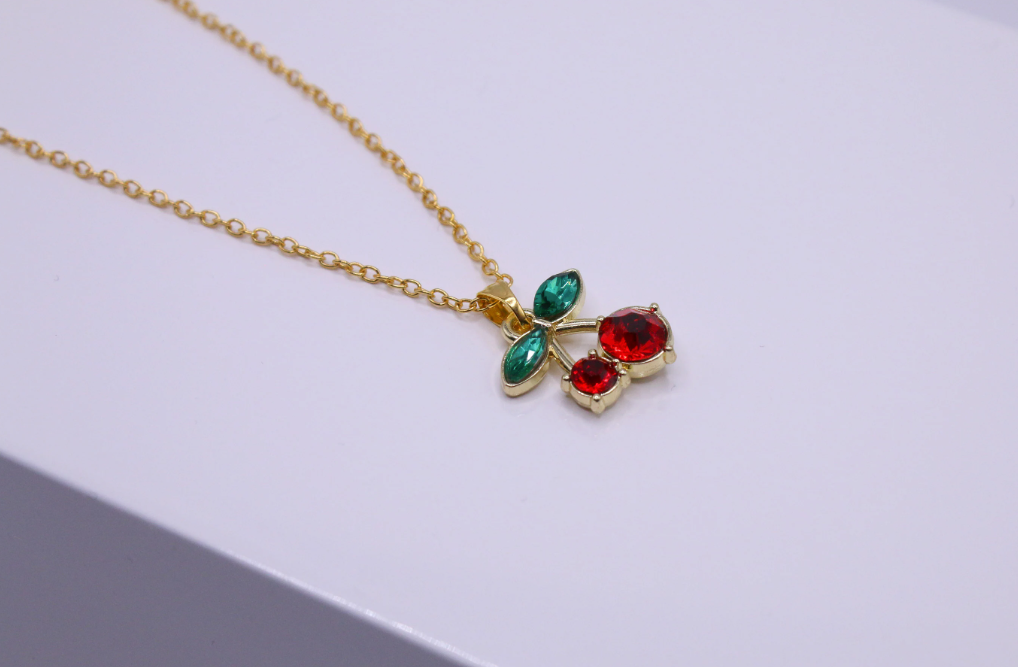 Cherry Charm Necklace