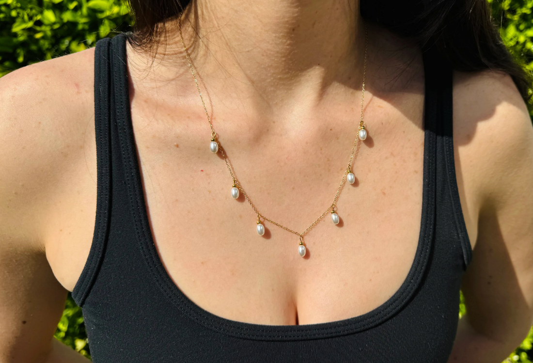 Pearl Drop Necklace