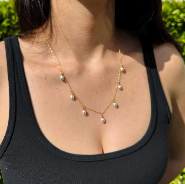 Pearl Drop Necklace